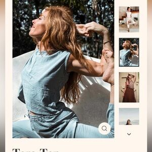 Cotton Flower Clothing 100% cotton “Tara Top”